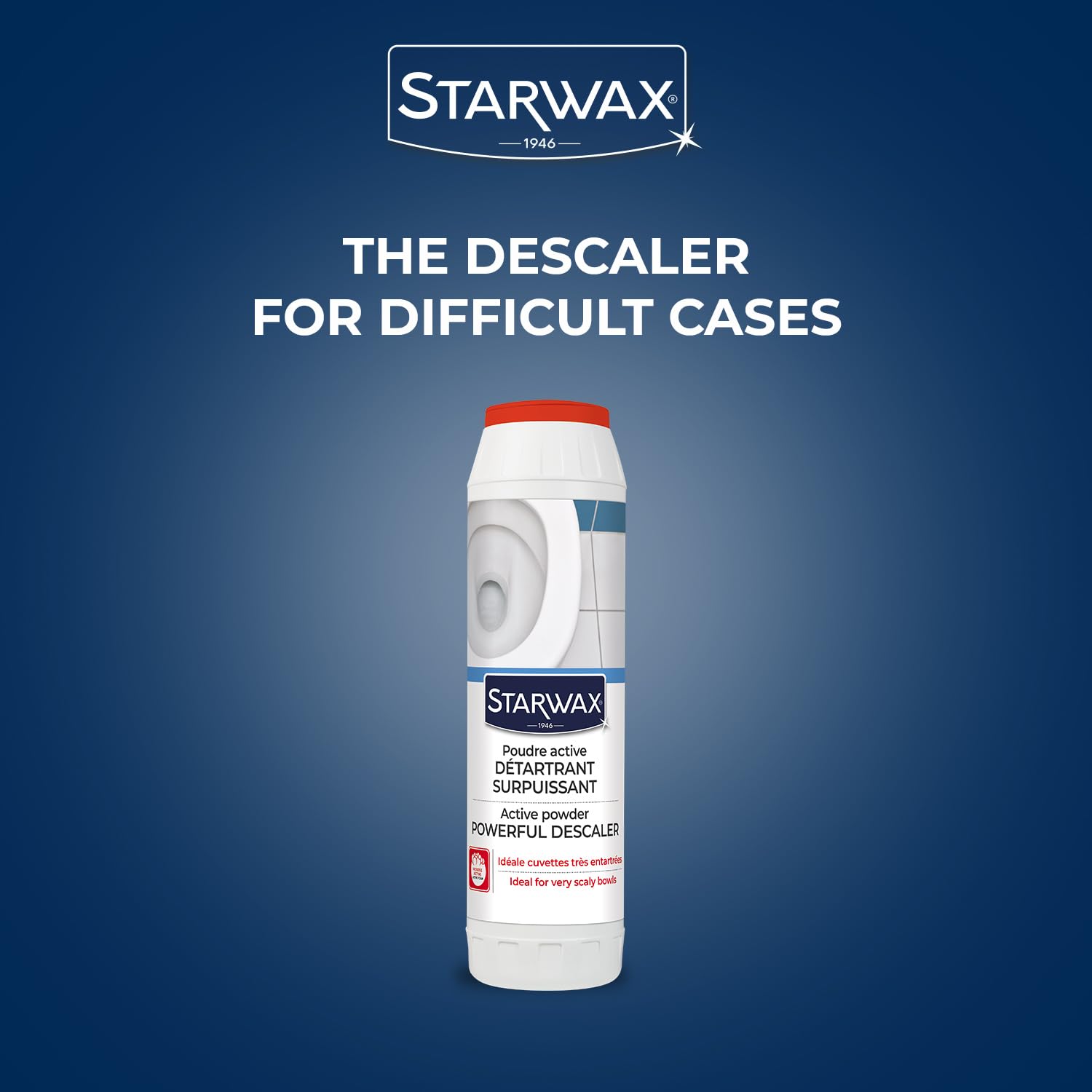 STARWAX Descaling and Deep-Cleaning Toilet Powder - 1KG - Extreme Cases 5