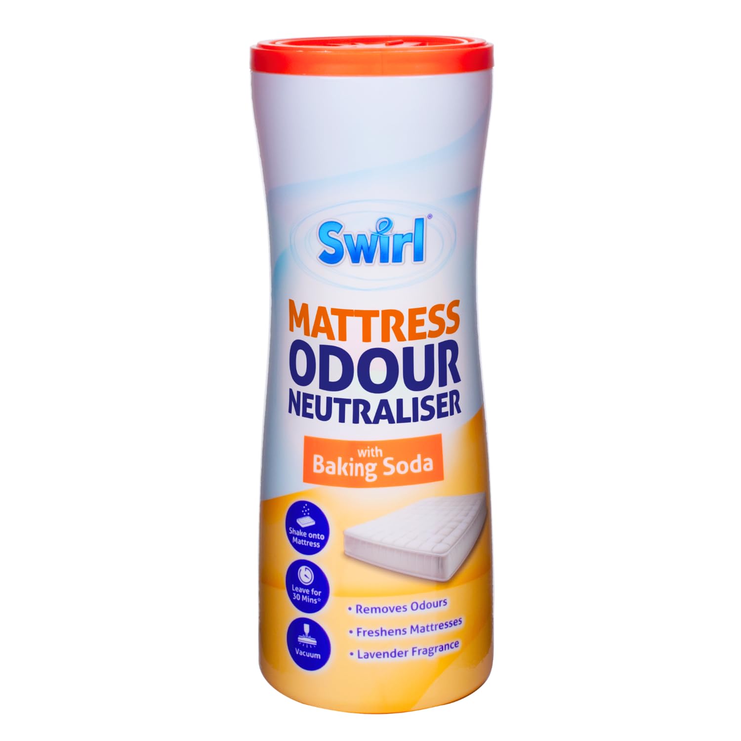 Swirl Mattress Odour Neutraliser with Baking Soda - Lavender Fragrance, 500g 1