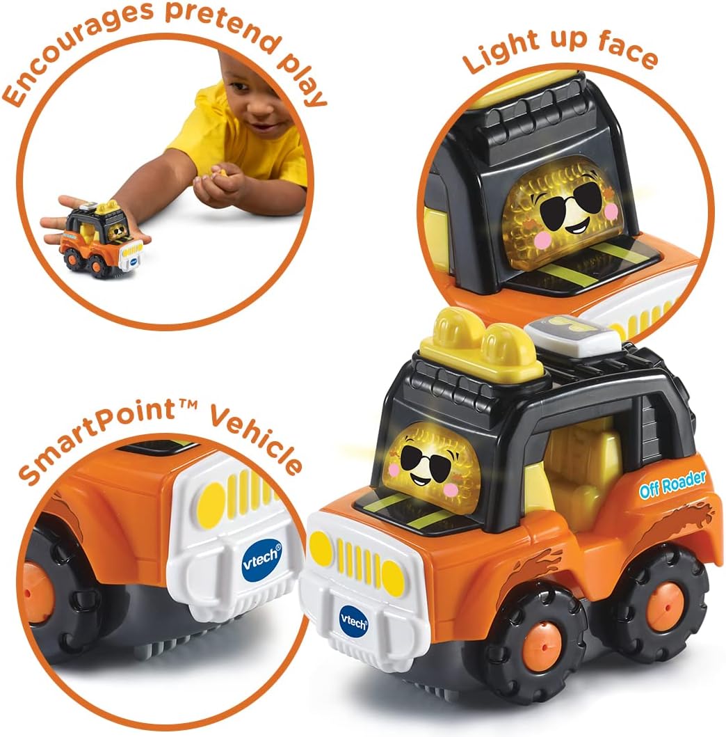 VTech Toot-Toot Drivers Off Roader - Interactive Musical Vehicle Toy for Toddlers 12M+ 2