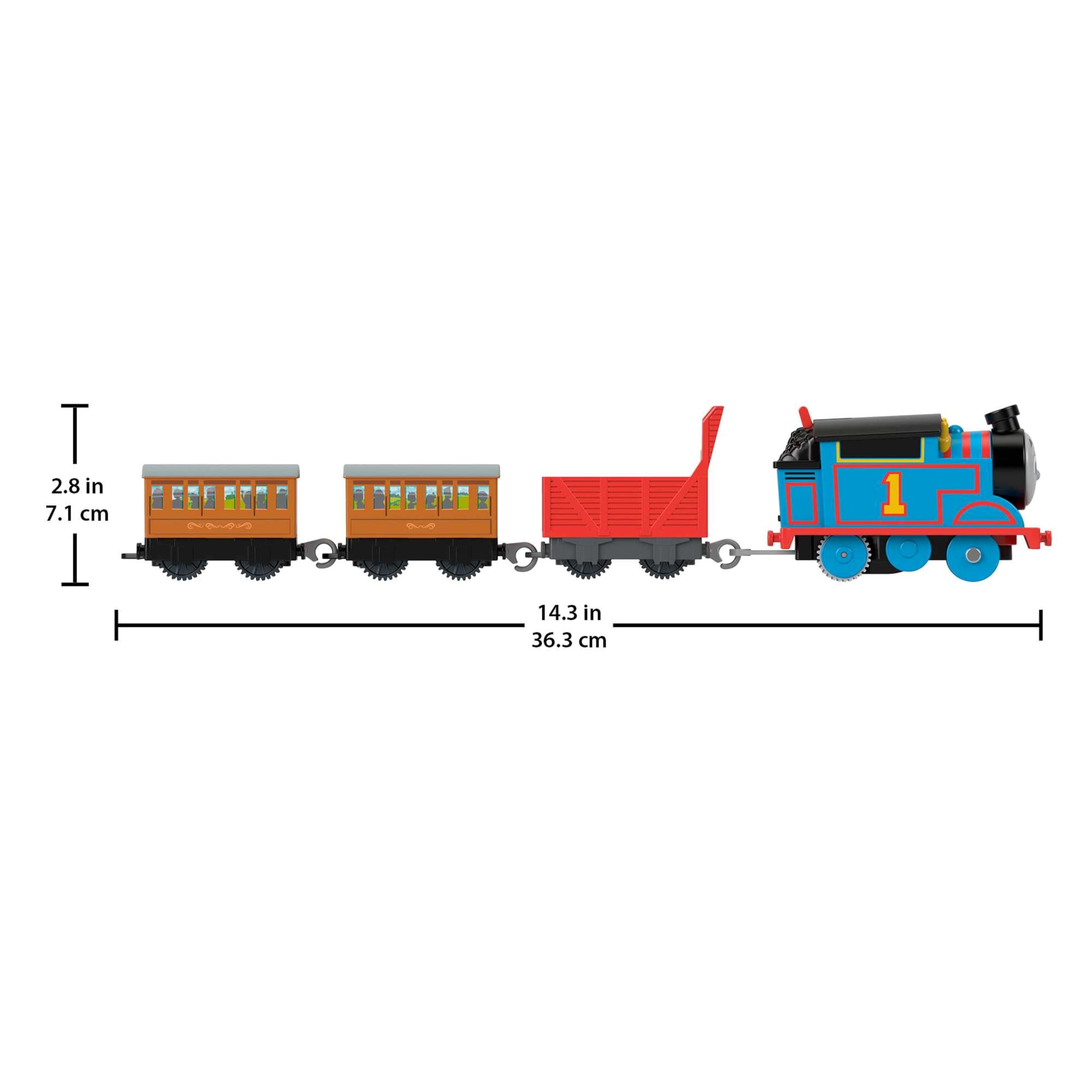 THOMAS & FRIENDS 3-in-1 Package Pickup Train Set with Motorized Thomas | Ages 3+ | HGX64 7