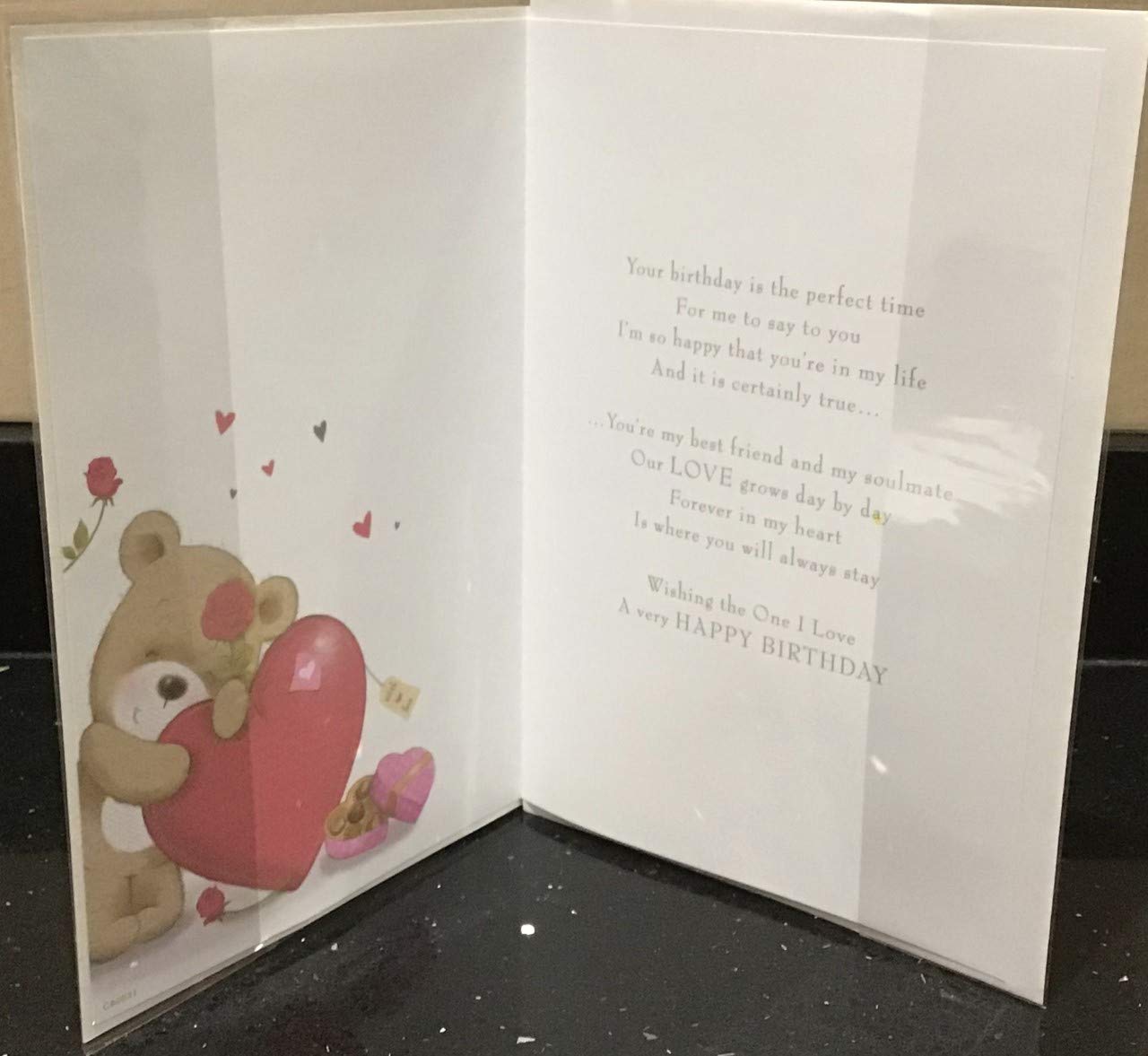 Piccadilly Greetings Regal Publishing C80031 Birthday Card - One I Love | 9 x 6 Inches