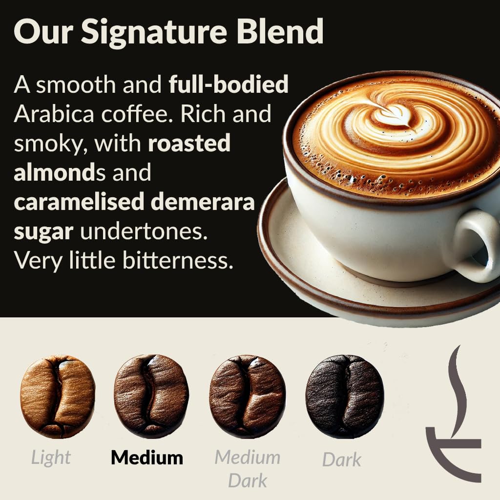 Spiller & Tait Signature Blend - Award-Winning Whole Bean Coffee 1kg