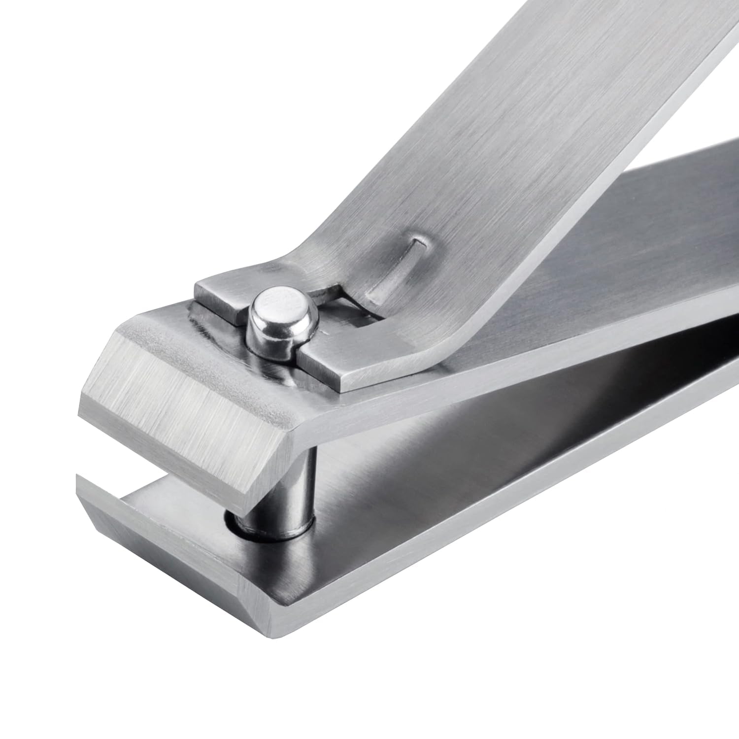 Tweezerman Extra Strength Nail Clippers - Trims Thick Nails, Wide Opening, Stainless Steel