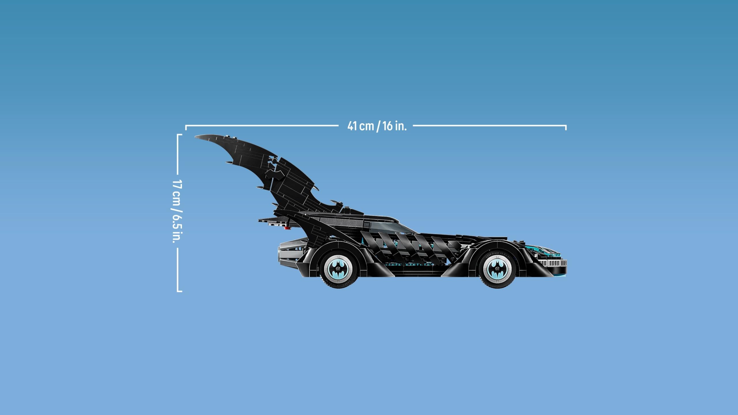 LEGO DC Batman Forever Batmobil – Bauset mit Minifigur für Kinder ab 12 Jahren