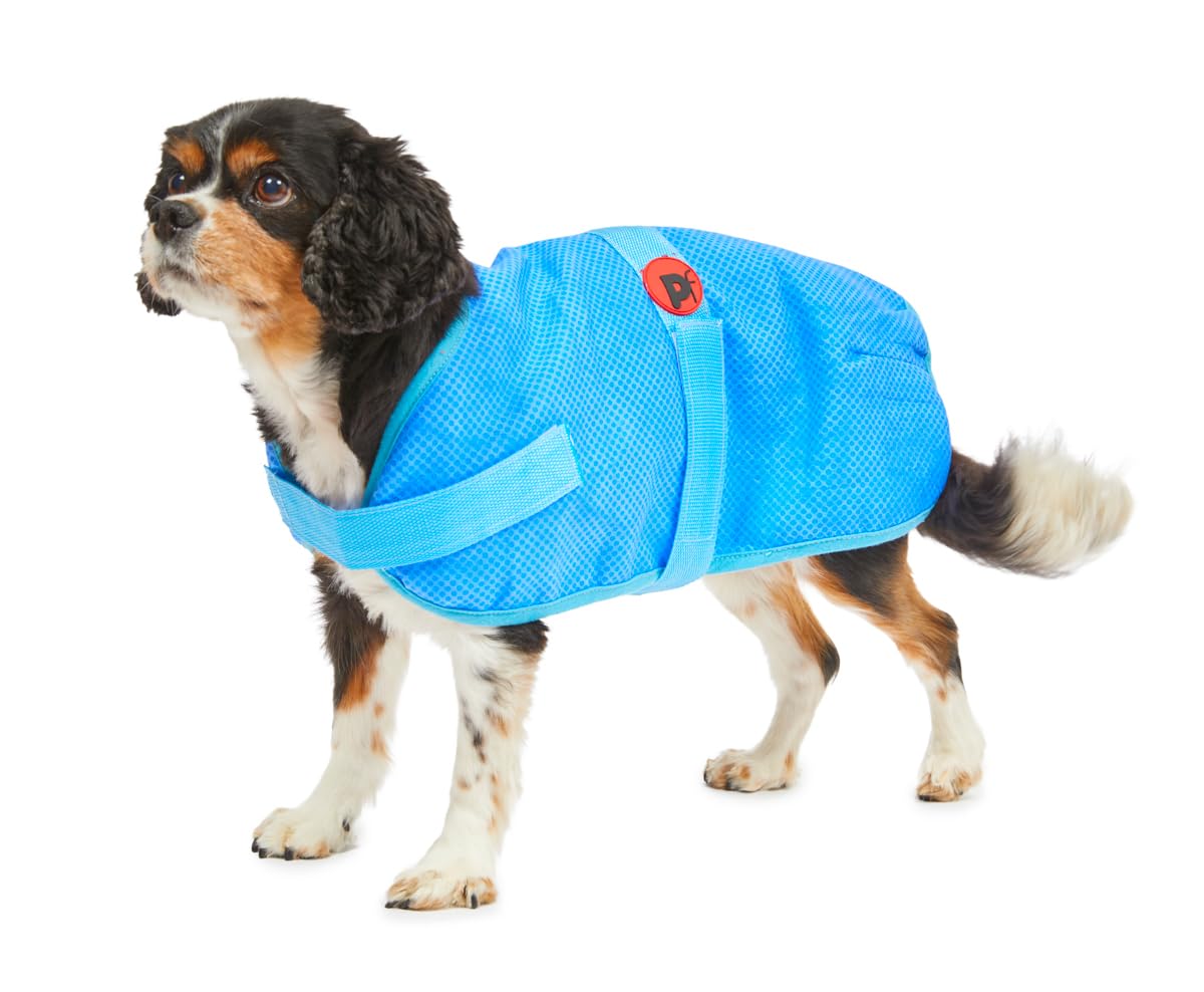 Petface Cooling Dog Coat - Water-Activated | 30cm | Blue 2