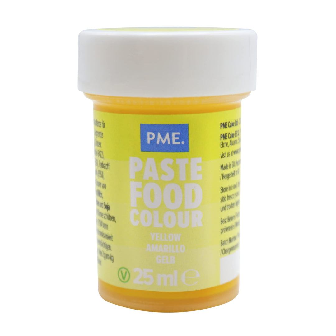 PME Paste Food Colour Sunny Yellow 25g