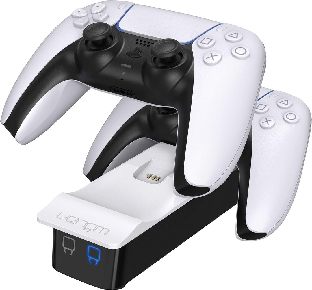 Venom PS5 DualSense Twin Charging Dock Station - White