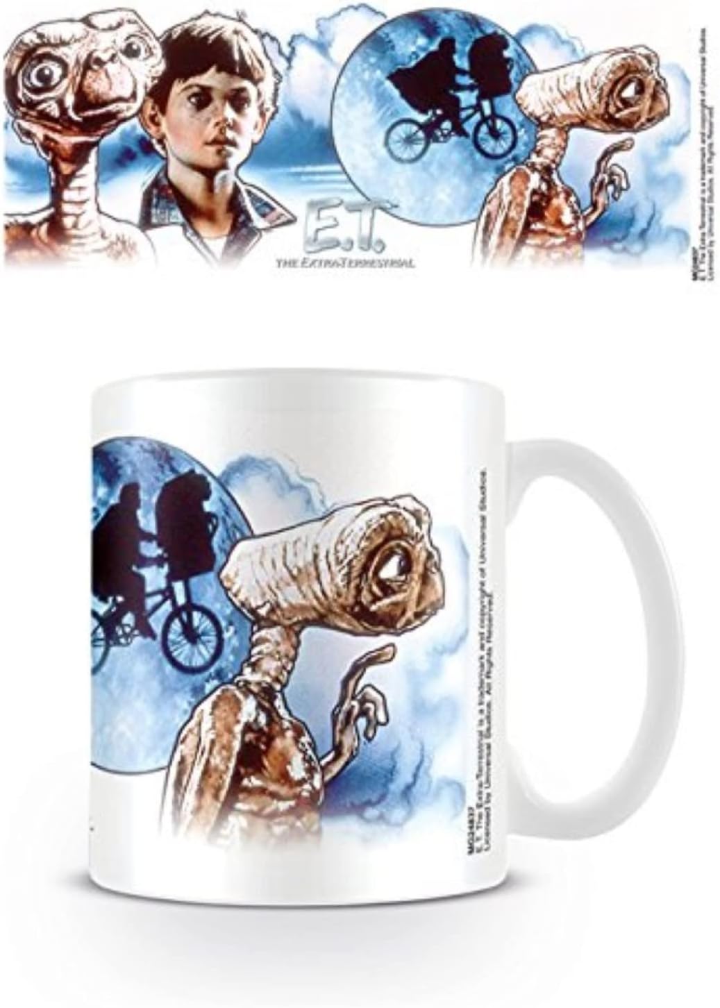 Pyramid International ET (ET & Elliott Illustration) Official Boxed Ceramic Coff