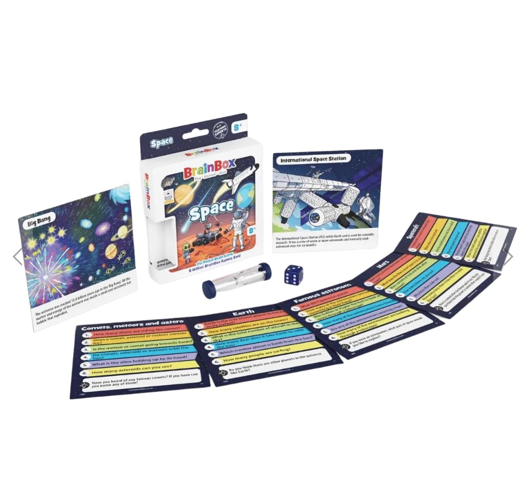 BrainBox Brainbox Pocket – Weltraum-Kartenspiel (BEZBB04EN) 3
