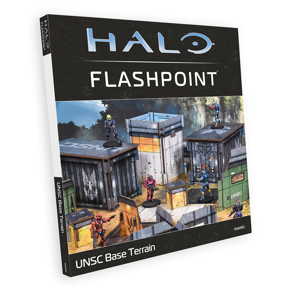 Mantic Games Halo Flashpoint UNSC Base Terrain Set