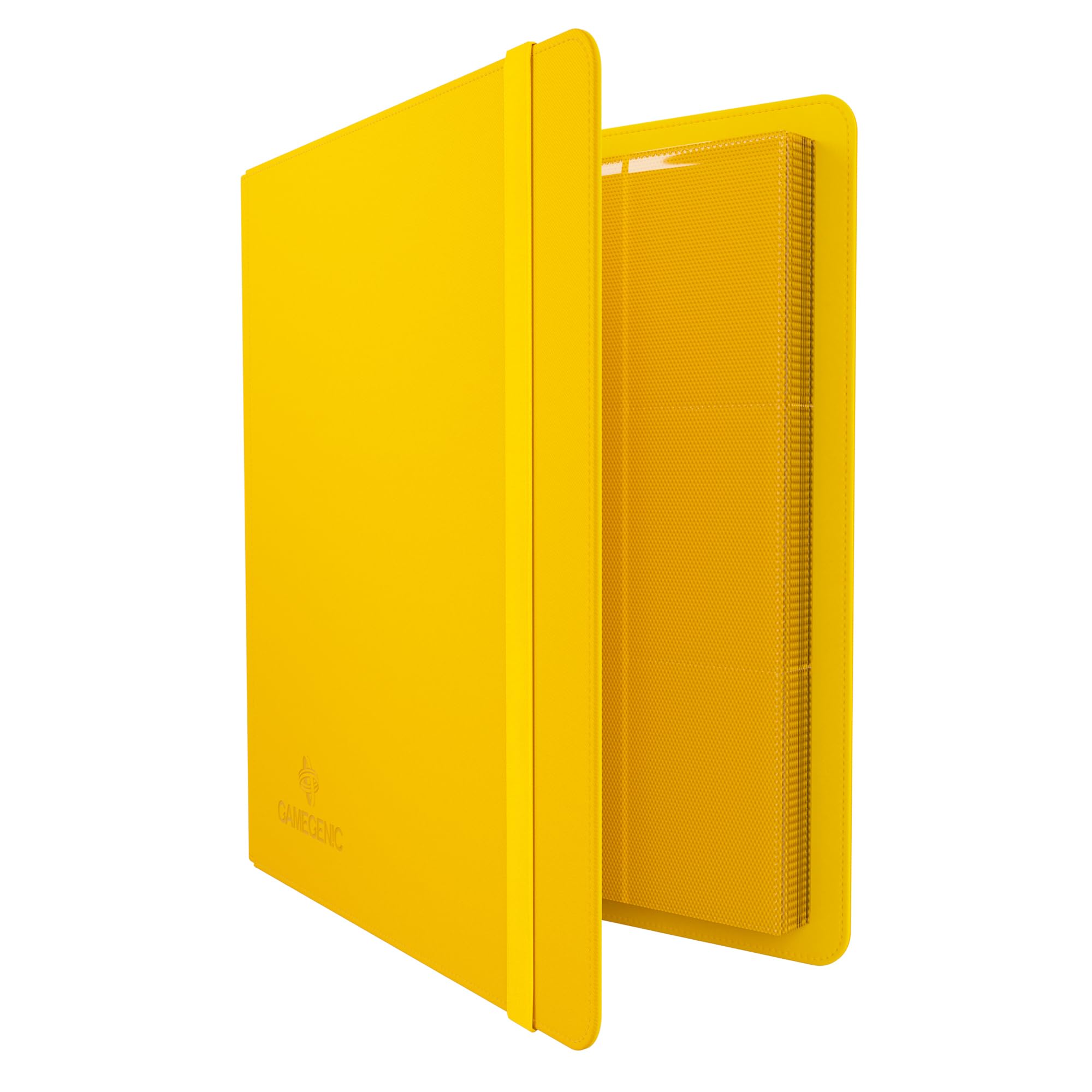 Gamegenic Prime Album 24-Pocket - Yellow | Holds 480 Double-Sleeved Cards