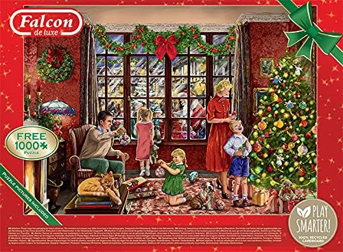 Falcon de luxe - Letters for Santa 1000-Piece Jigsaw Puzzle (2-Pack) 2