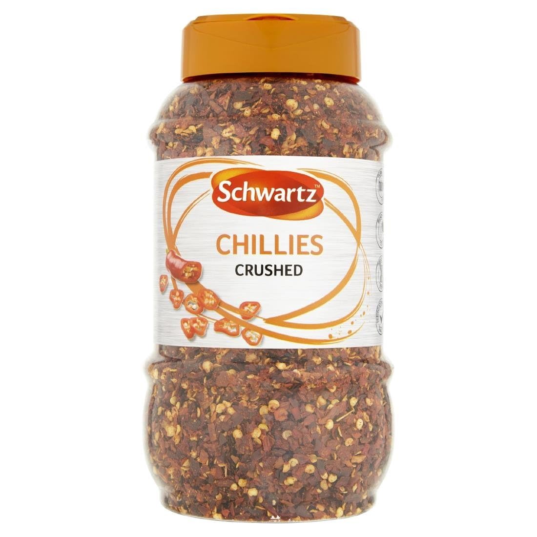 Schwartz Crushed Red Chilli Flakes - Fiery Heat for Curries, Pizza & Stir Fries | 260g