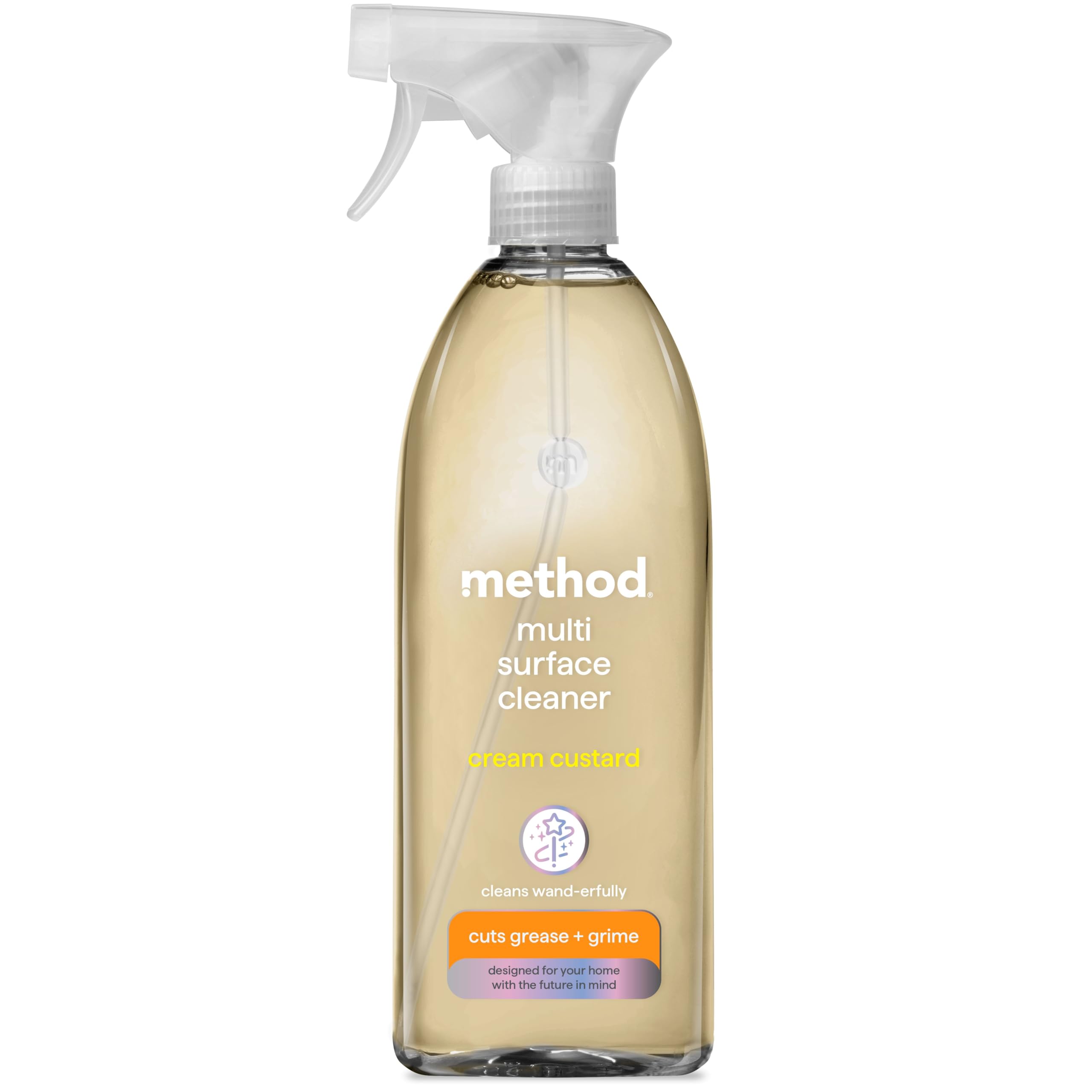 Method All Purpose Cleaner Spray - Cuts Grease and Grime | 828 ml | Cream Custard Scent