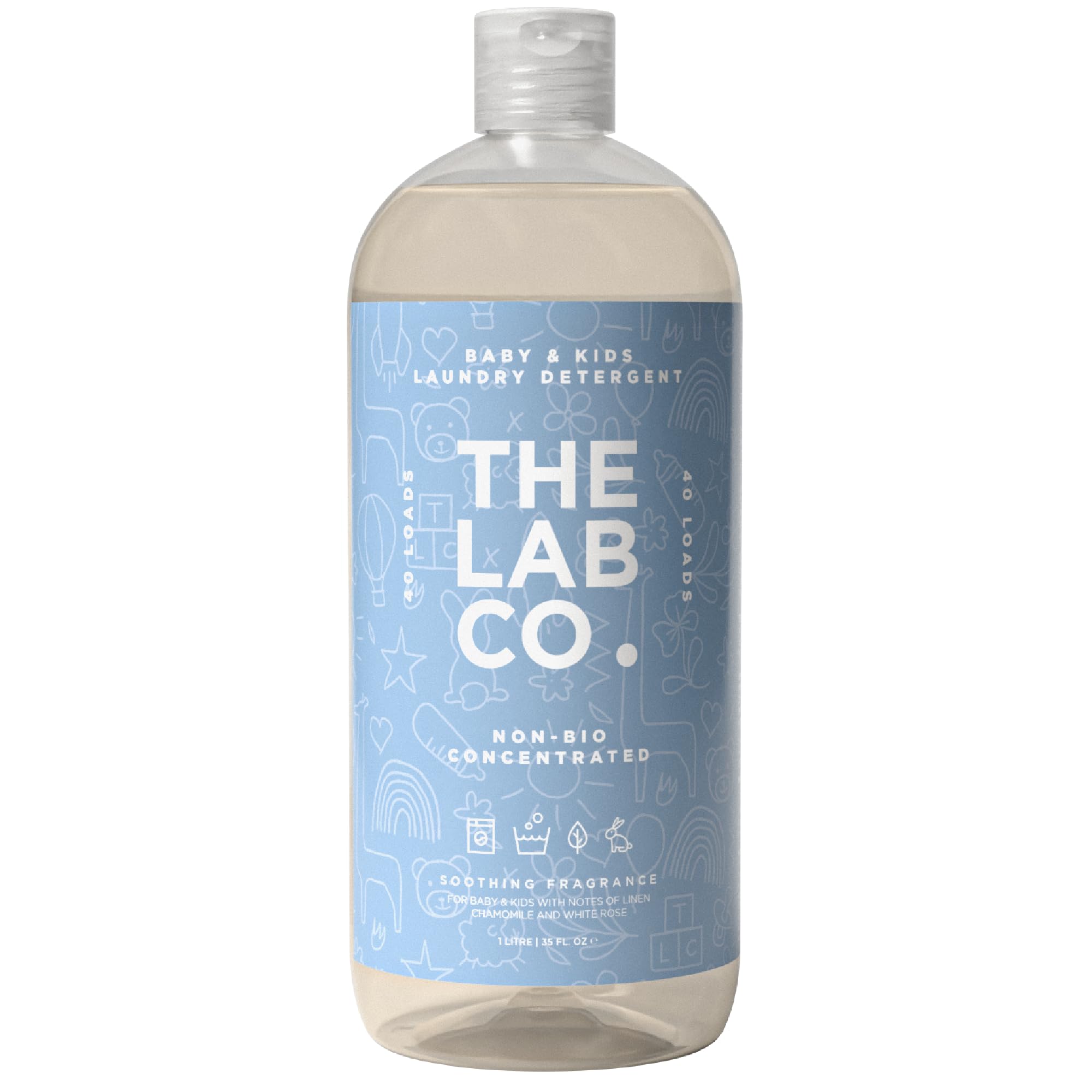 The Lab Co. - Non-Bio Concentrated Laundry Detergent | 1L, 40 Loads 8