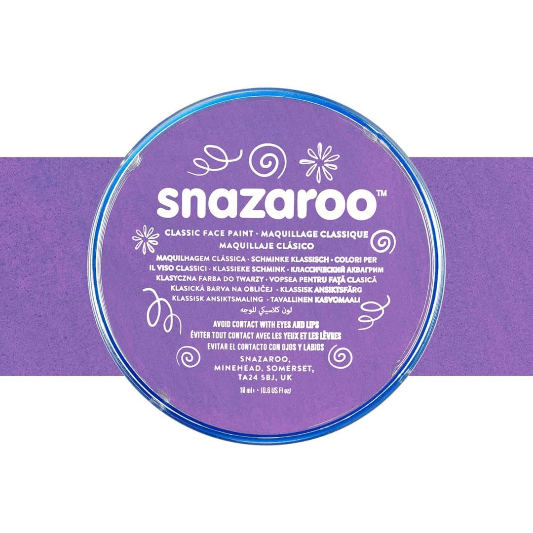 Snazaroo - Lilac Classic Face and Body Paint (18ml)
