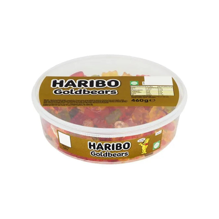 HARIBO Goldbears Fruit Gummy Sweets - 460g Tub (200 Pieces)