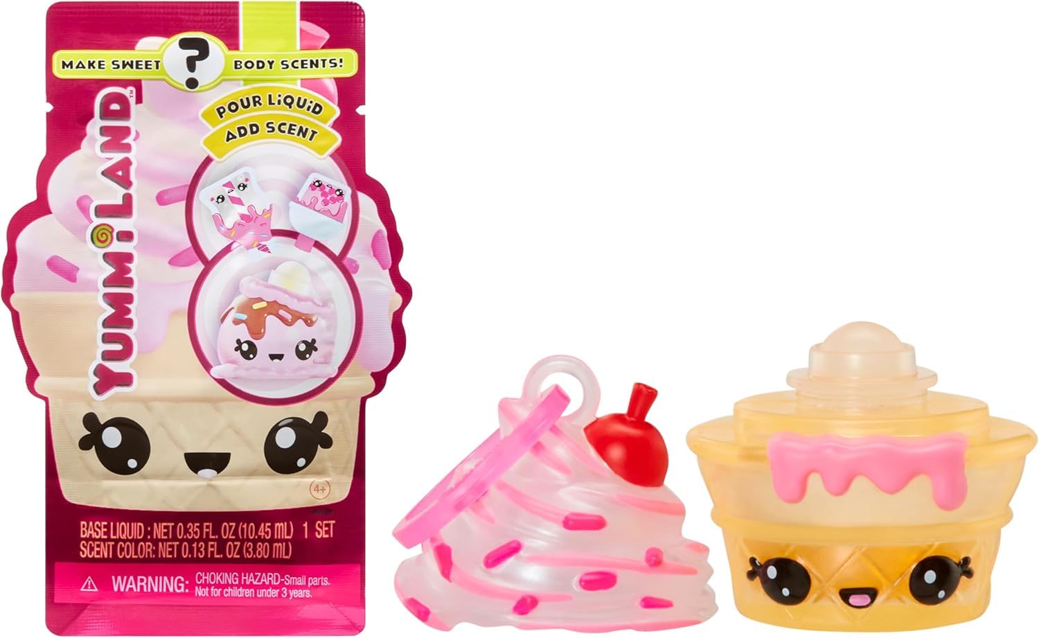 Yummiland Num Nom Body Scents Roller - DIY Scented Perfume Playset for Kids 4+
