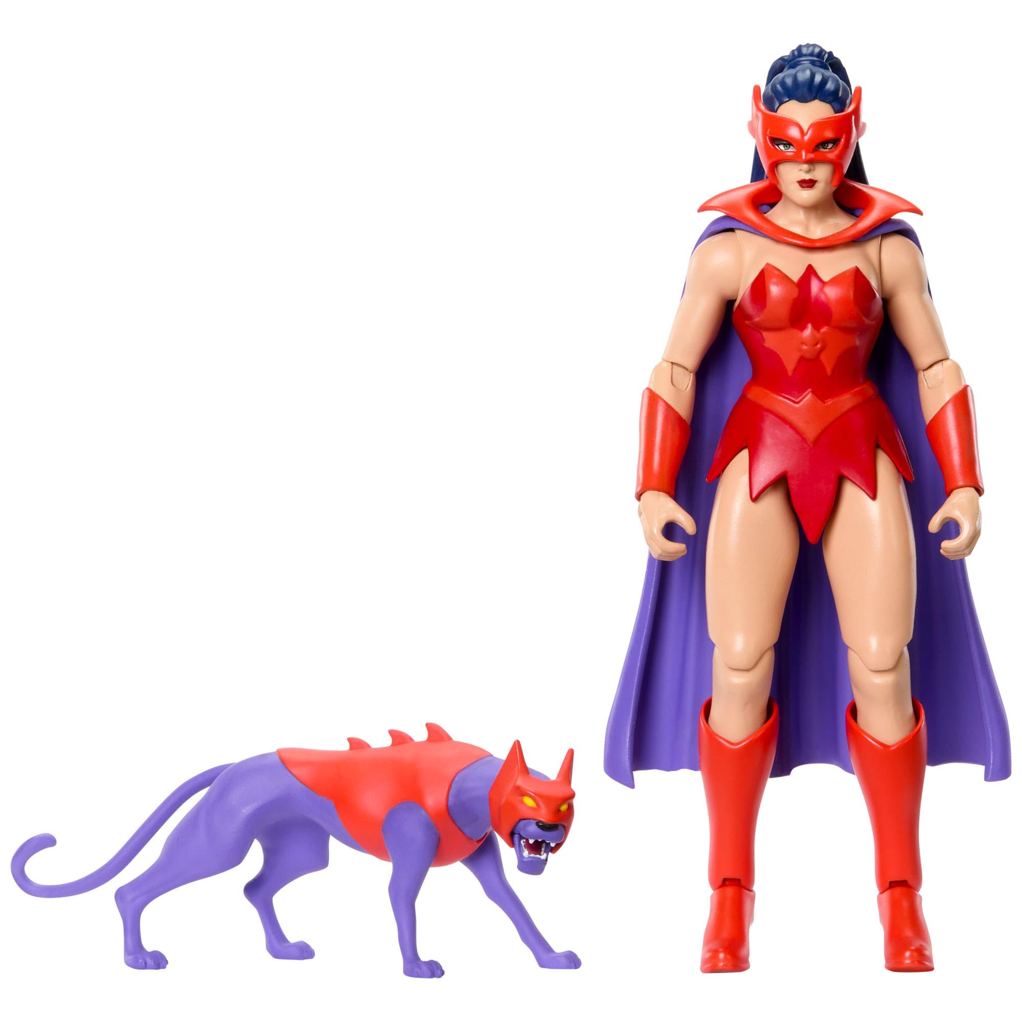 Masters of the Universe Origins Catra Action Figure - 5.5-Inch Scale, 16-Point Articulation 1