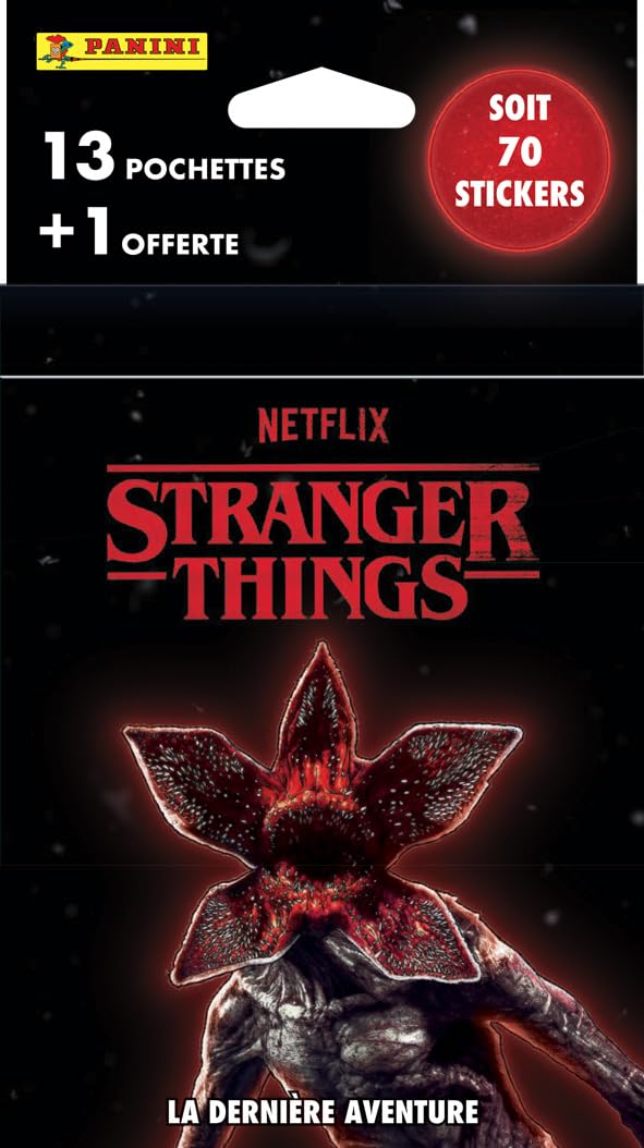 Panini Stranger Things – One Last Strange Adventure Sticker Collection Multiset with 10 Packets 7