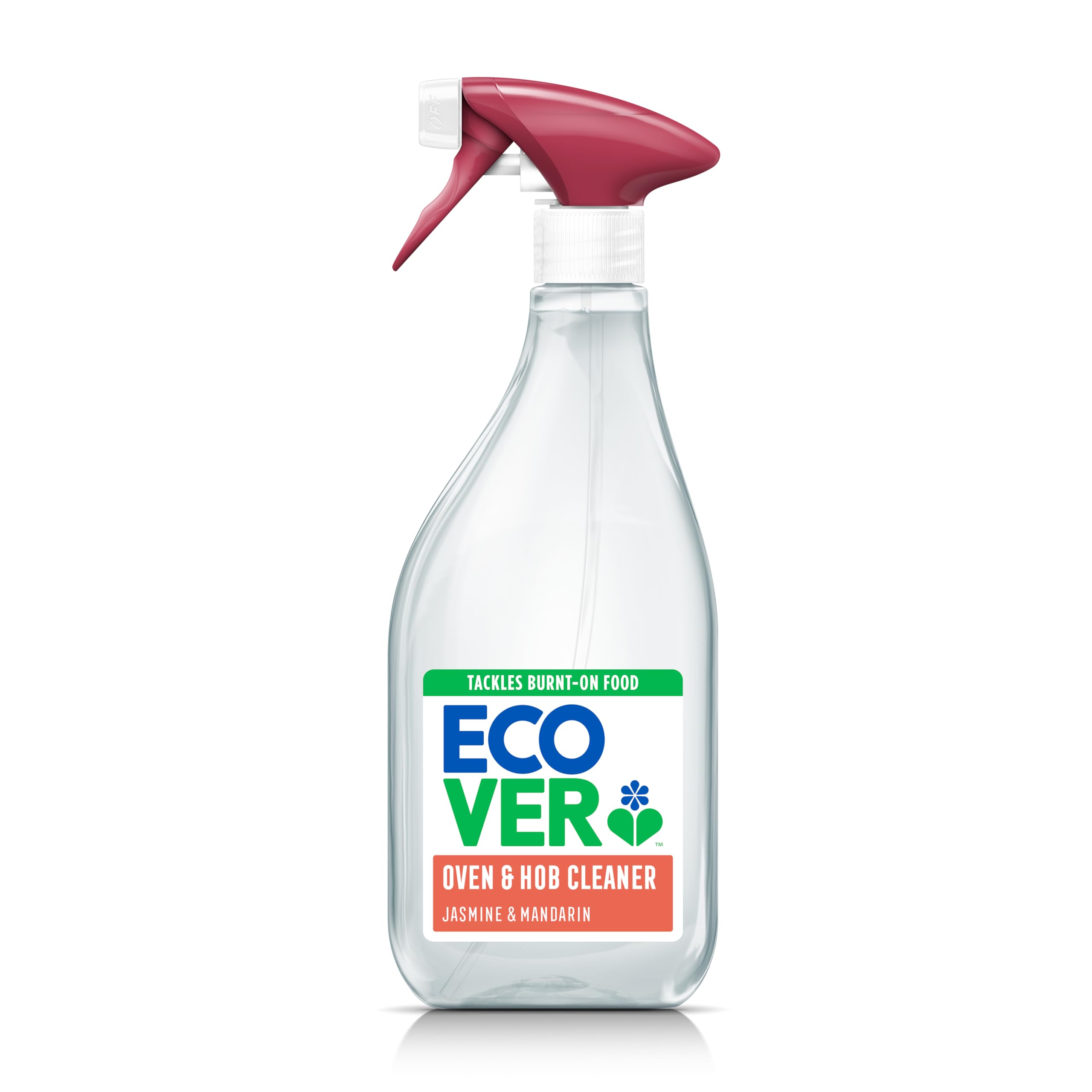 Ecover Oven & Hob Cleaner Spray - Cuts Grease & Burnt Food | 500 ml Jasmine Scent 1