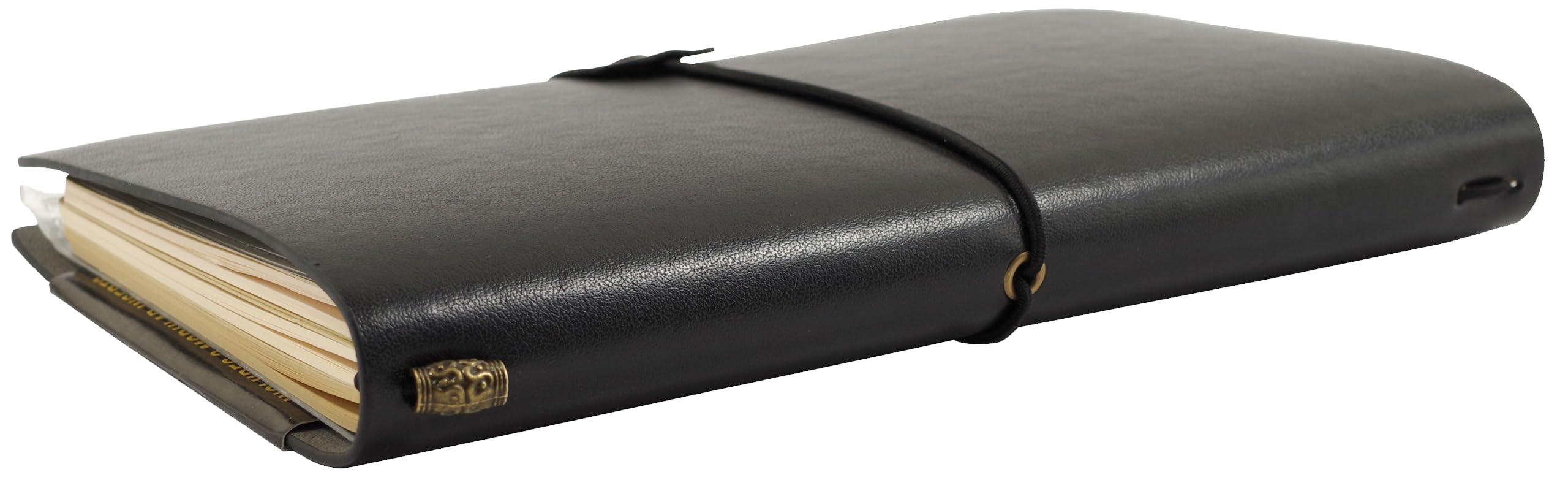 Peter Pauper Press Voyager Modular Notebook - 3 Inserts | Faux Leather Cover | 80 gsm Paper 8
