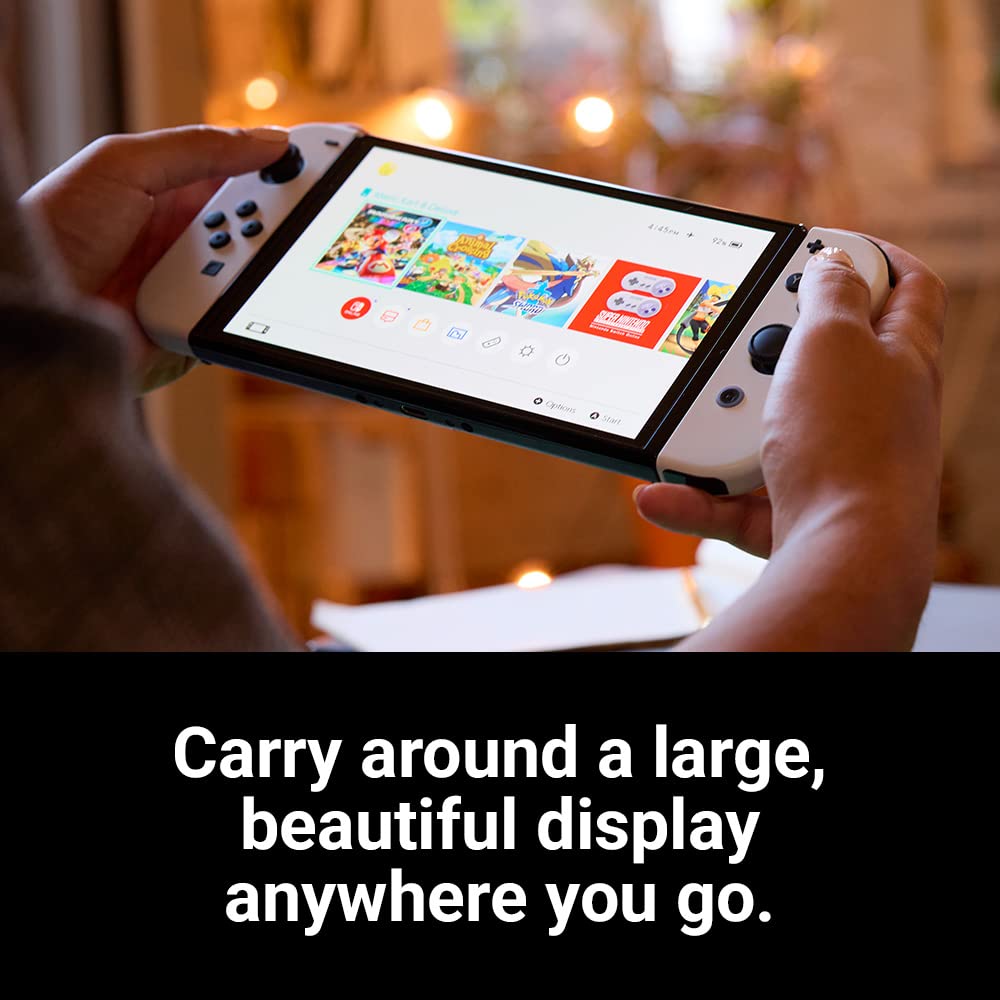 Nintendo Switch (OLED Model) - Neon Blue/Neon Red 15