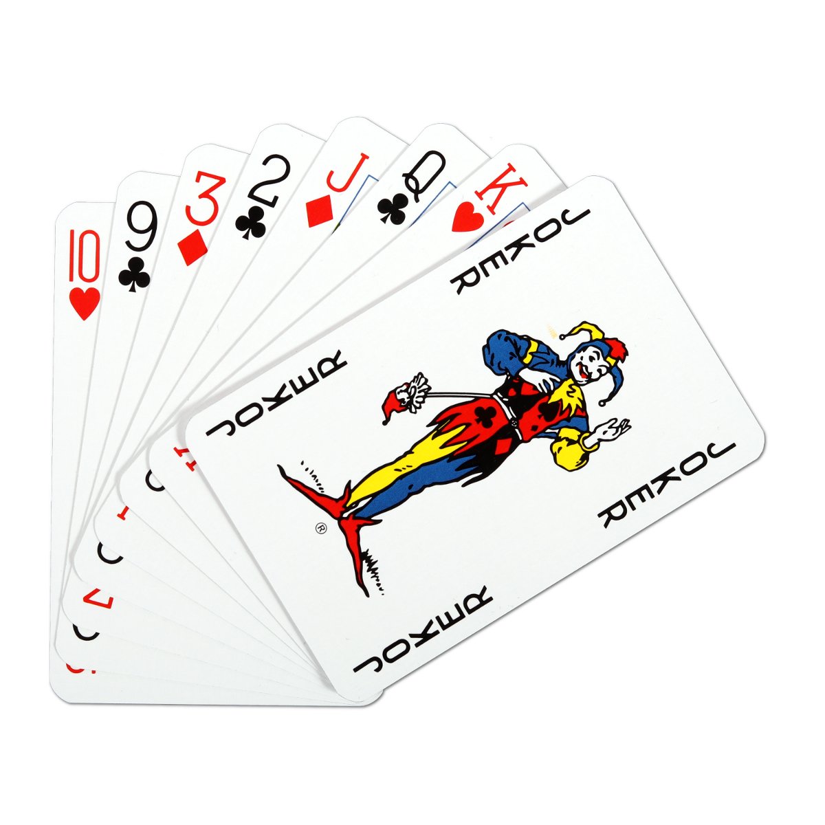 Waddingtons Number 1 Playing Cards - Classic Red & Blue Twin Pack | Linen Finish | Standard Edition 3