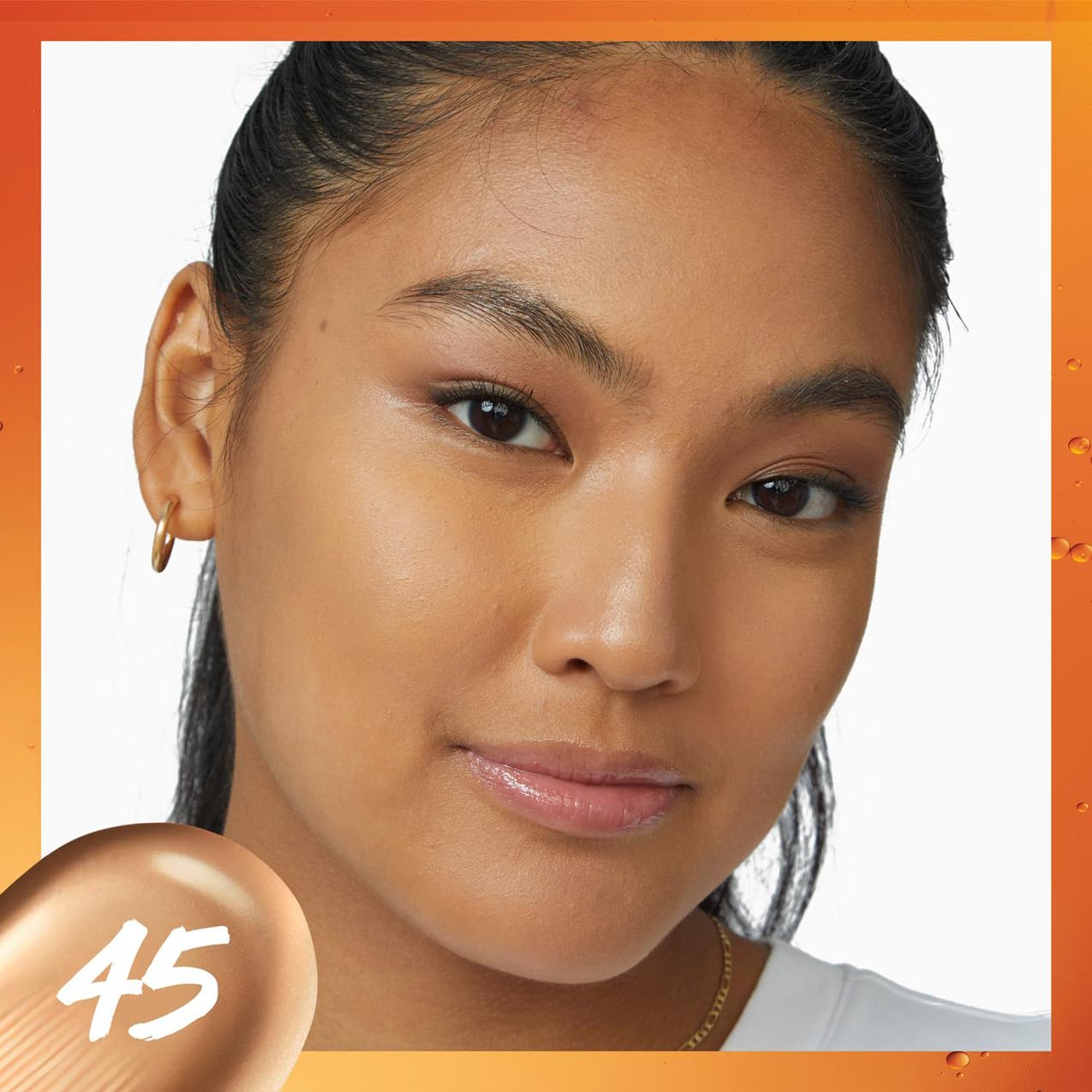 Maybelline Super Stay Skin Tint Foundation with Vitamin C - Shade 45, Vegan Formula, 24H Wear 2