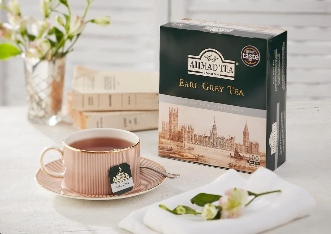 Ahmad Tea - Earl Grey Black Tea (100 Teabags)