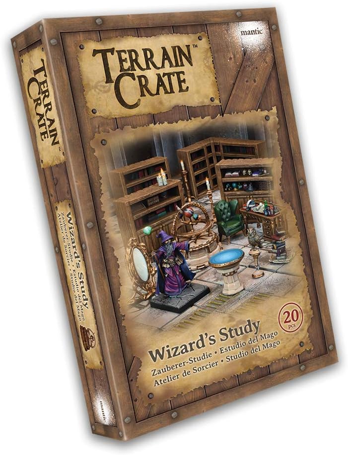 Mantic Games MGTC105 TerrainCrate: Zaubererstudie, Multi