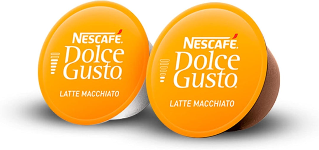 NESCAFÉ Dolce Gusto Latte Macchiato Coffee Pods (Pack of 3, 90 Capsules)