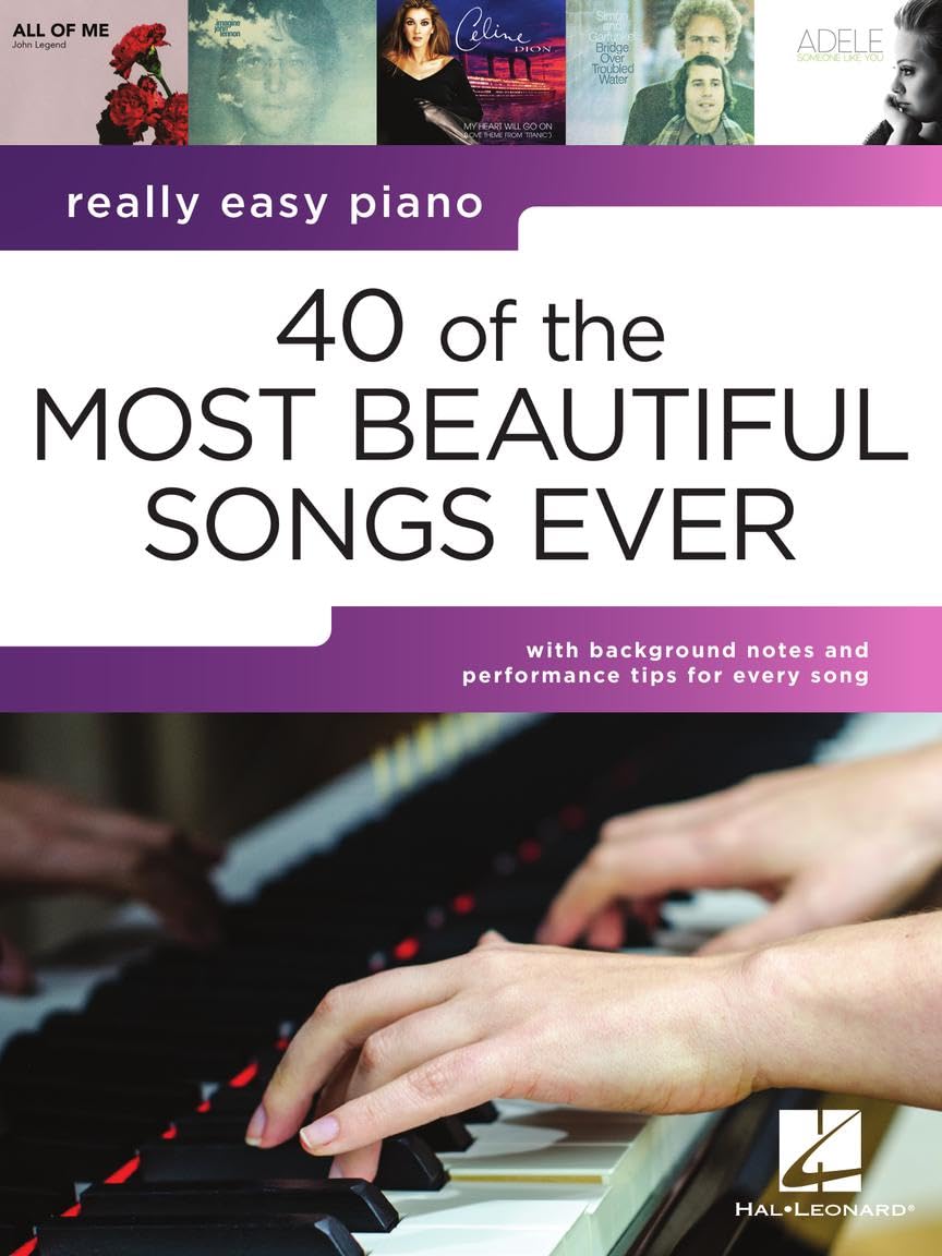 Hal Leonard - 40 of the Most Beautiful Songs Ever | Timeless Hits Arranged for Easy Piano 1