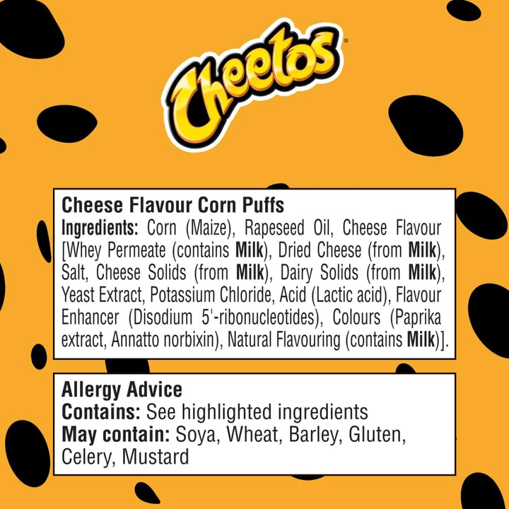 Cheetos Puffs Cheese Multipack Crisps 6x13g