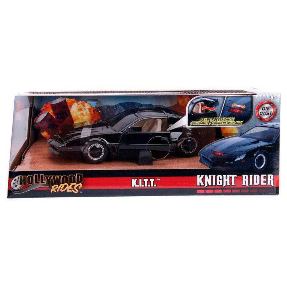 Knight Rider1982 Pontiac Trans Am1:24 Scale Die-Cast Replica Car - Freewheeling with Opening Doors 20