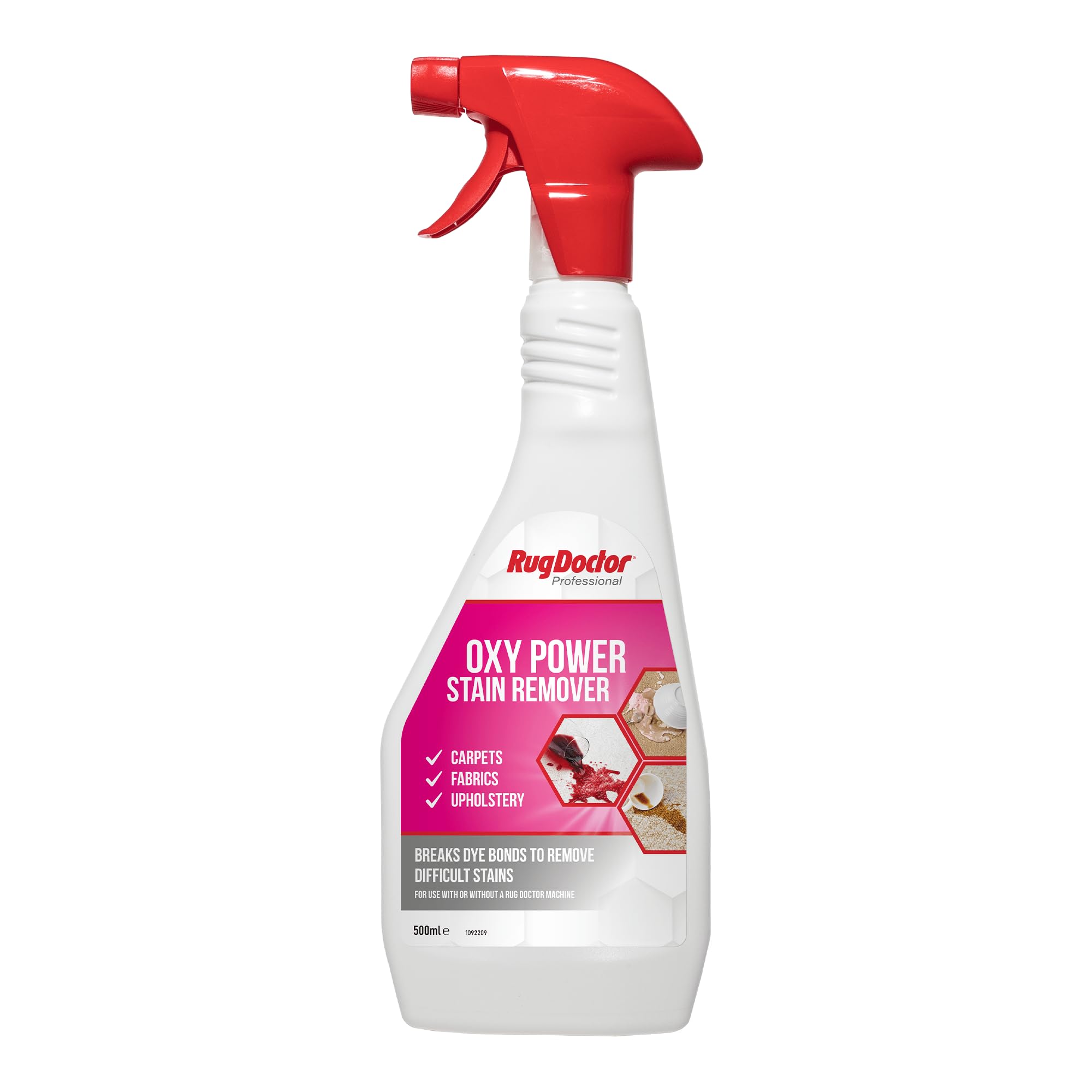 Rug Doctor Oxy Power Stain Remover - Oxygen Boosted Stain Removal | 500 ml Trigger Spray 1