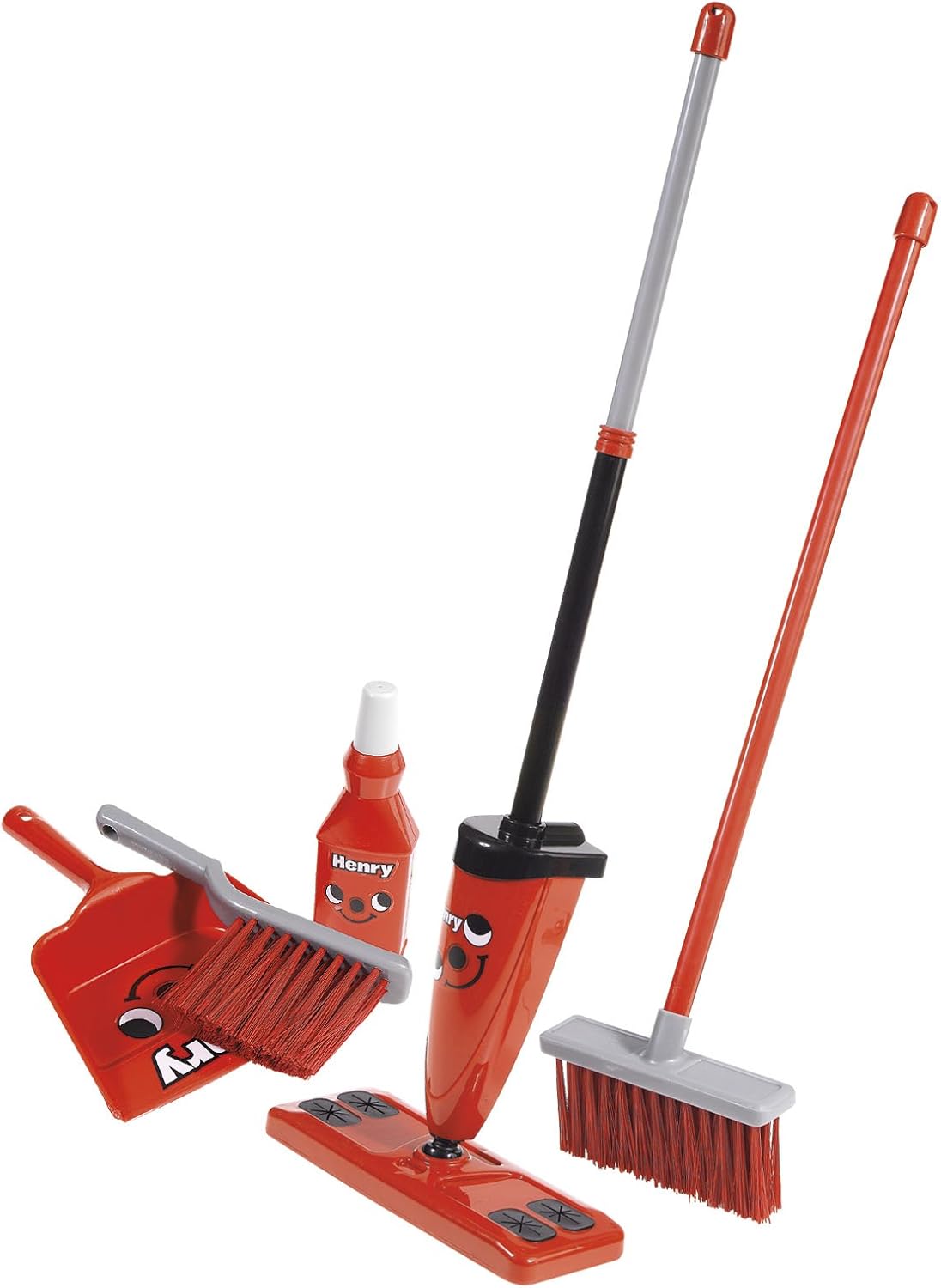 Casdon Henry Cleaning Trolley - Pretend Play Cleaning Set for Kids 3+ 2