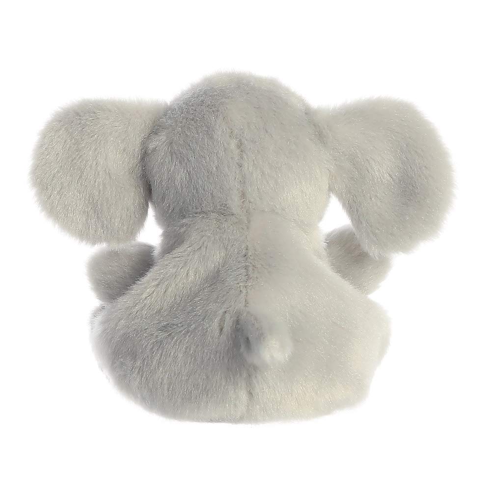 AURORA Palm Pals Stomps Elephant Soft Toy - 5 Inches, Grey Plush | Bean Filled 4