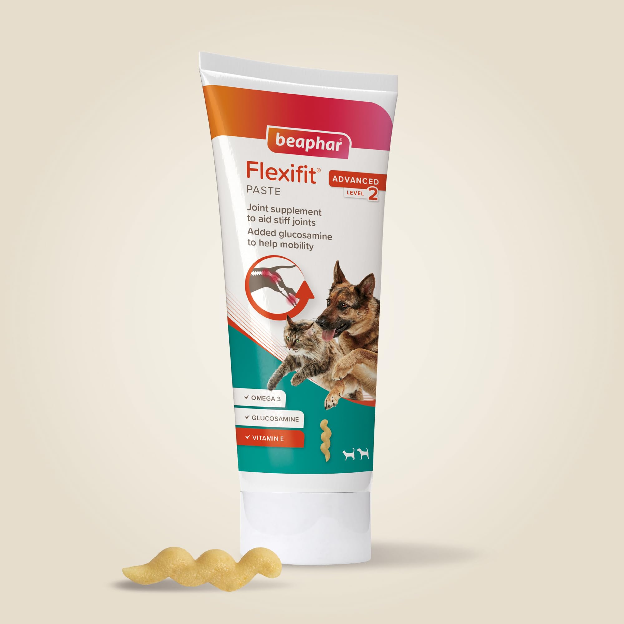 Beaphar Flexifit Joint Supplement Paste for Dogs & Cats - 250g | Aids Mobility & Soothes Stiff Joints 2