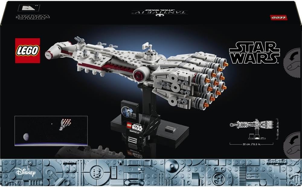 LEGO Star Wars Tantive IV 75376 - Collectible 25th Anniversary Model Kit for Adults 2