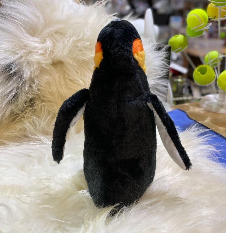 Animal Instincts Snow Mates Pedro Penguin Squeak Toy | Small | Soft Plush 3