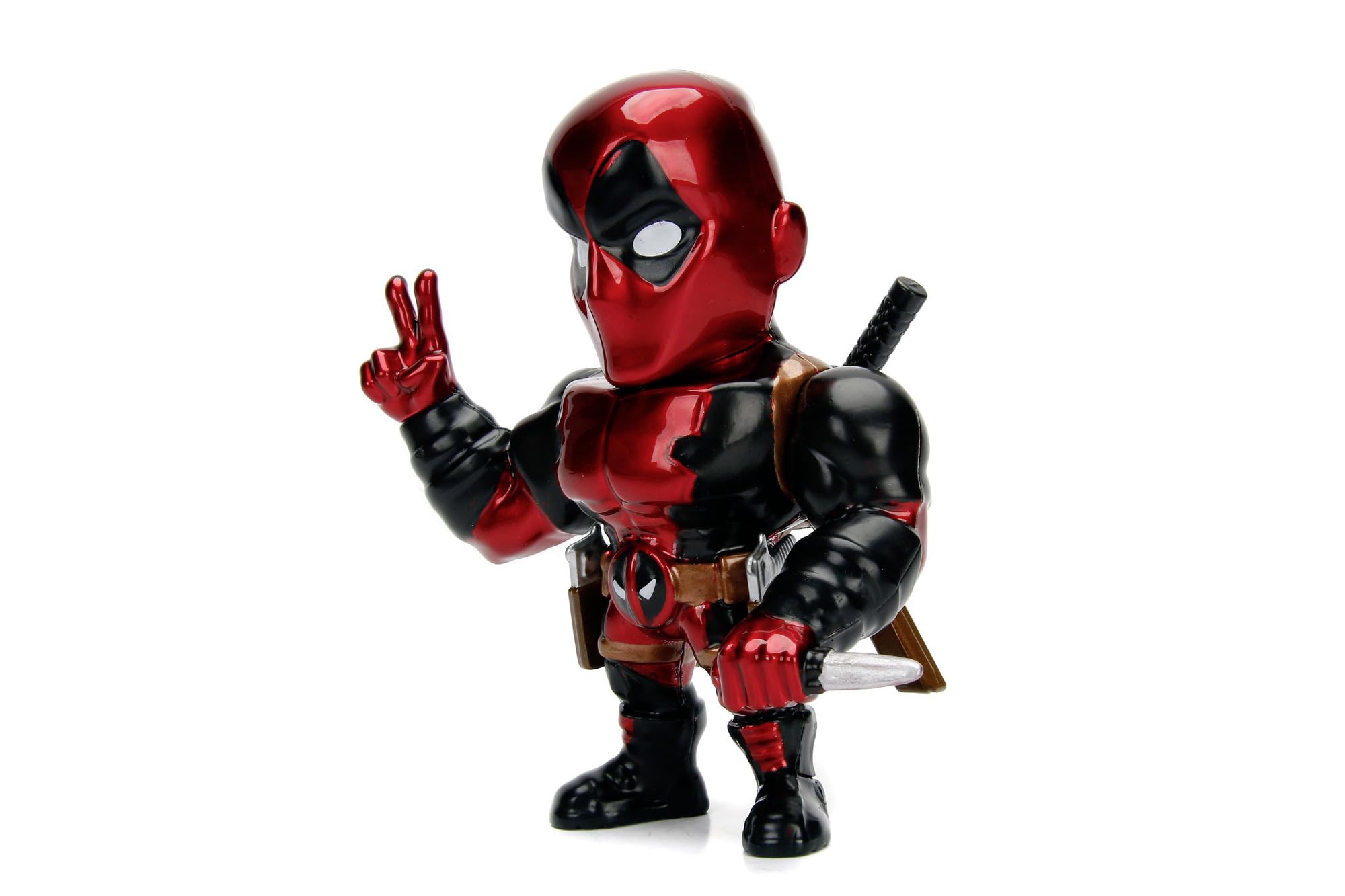 Jada Toys Marvel Deadpool Action Figure 10 cm Die-Cast Collectable | Red 2