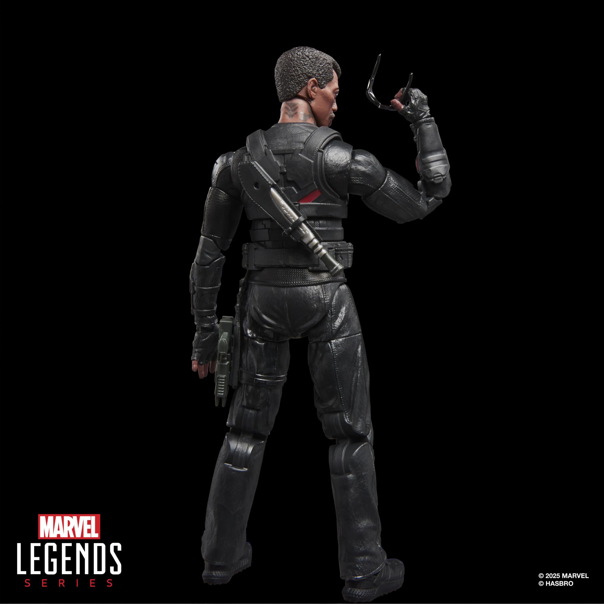 Marvel Legends Marvel's Blade Action Figure - 6-Inch Scale, 7 Accessories, Ages 14+ 7