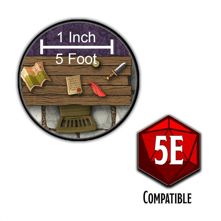 Loke BattleMats Big Book of Battle Mats - Streets Sewers & Cemeteries