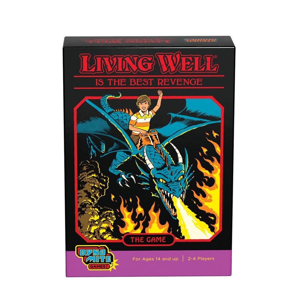 Cryptozoic Entertainment Living Well ist das beste Rache-Kartenspiel