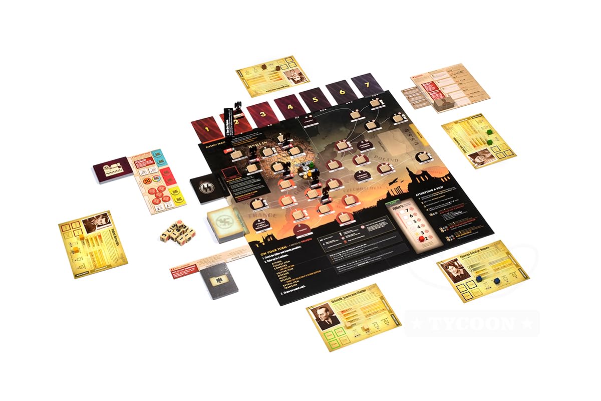 Victory Point Games Black Orchestra Resistance Expansion | 6 New Conspirators | 3 Modules 4
