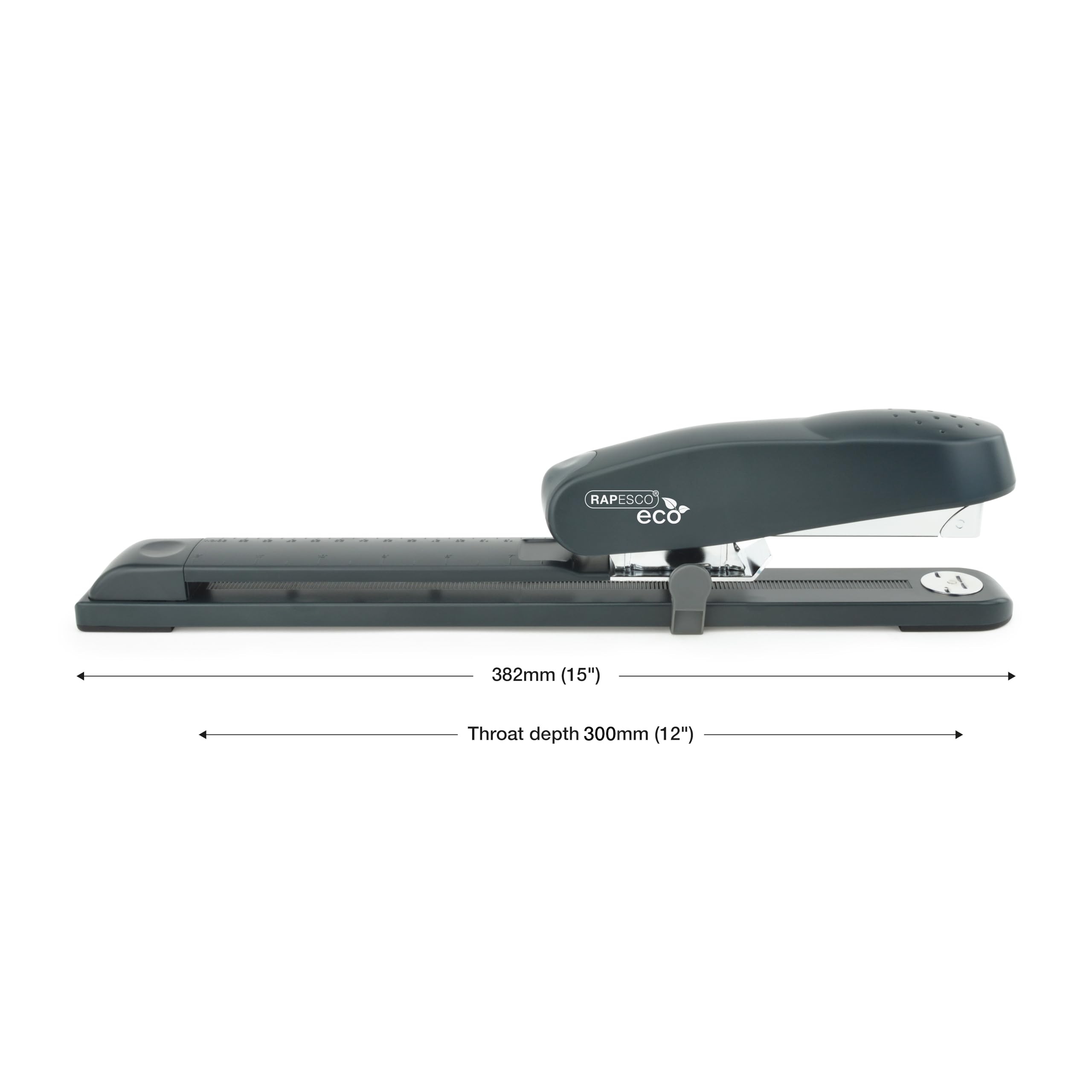 Rapesco 1480 ECO 790 Heavy Duty Long Arm Stapler - 50 Sheet Cap | 300mm Reach | Includes 2000 Staples 6