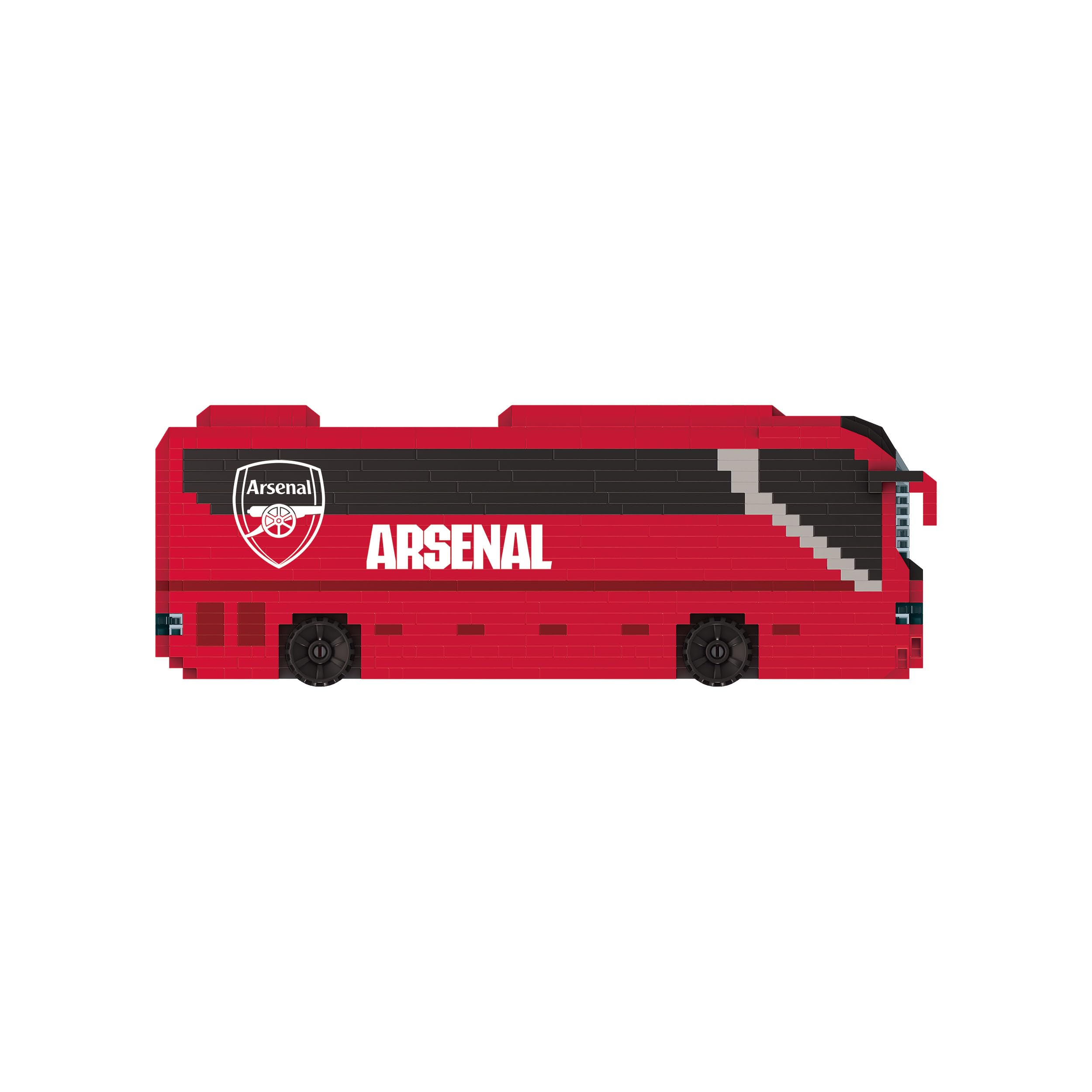 FOCO BRXLZ Arsenal FC Football Coach Building Set - 1347 Pieces, Ages 12+ 2