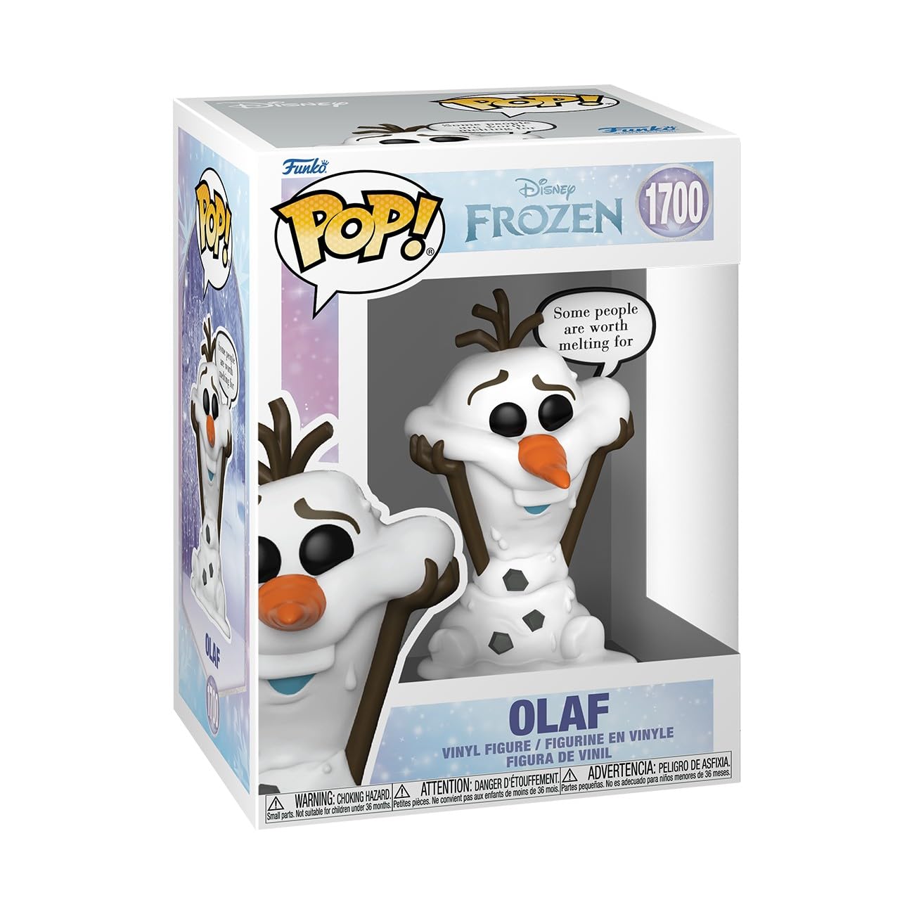 Funko Pop! Sayings Figure - Frozen - Olaf | Vinyl | 3.75 in | Model 90435