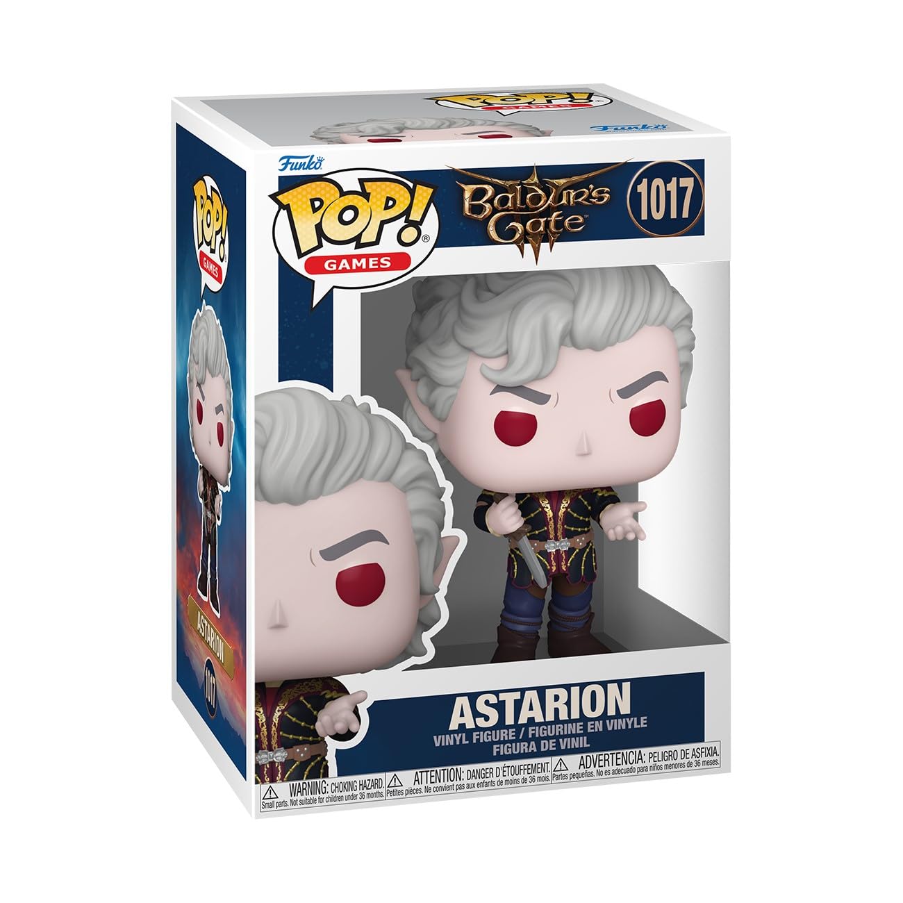Funko Pop! Games: Baldur's Gate - Astarion Vinyl Figure | 3.75 Inches Tall | Model 84955 1